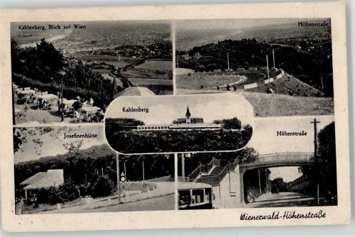 Wien Kahlenberg Josefinenhütte Höhenstraße