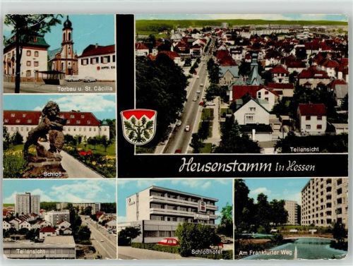 Heusenstamm Torbau St.Cäcilia Kirche Hotel Schloss Frankfurter Weg