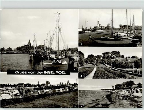 Timmendorf Zeltplatz Segelboot-Hafen Schwarzer Busch Hafen Kirchdorf