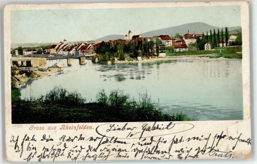 Rheinfelden 1900 Brücke