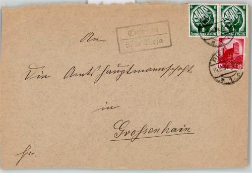 Tiefenau Landpoststempel WK II
