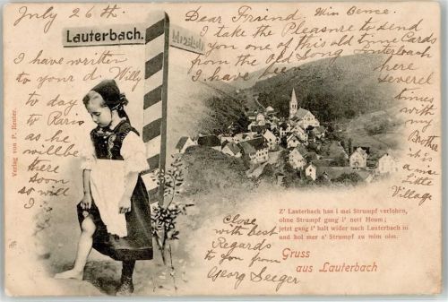 78730 W7233 Lauterbach , Schwarzw