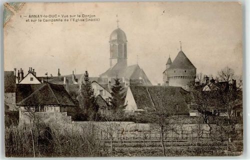 Arnay-le-Duc 1906 Kirche