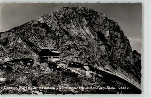 Guttenberghaus Berghütte Dachstein Feisterscharte Sinabell