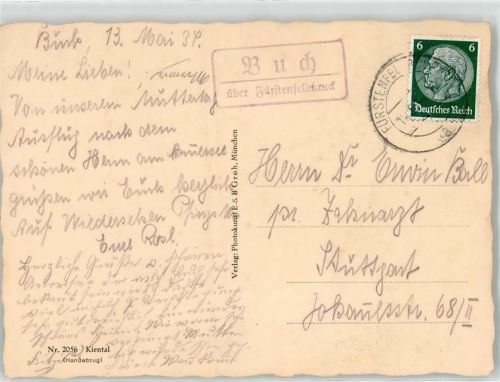 Buch Landpoststempel