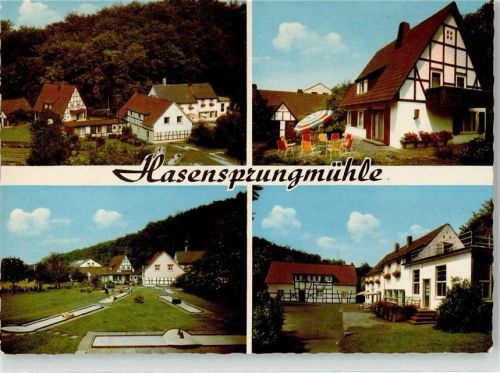Leichlingen Freizeitheim Hasensprungmühle Minigolf