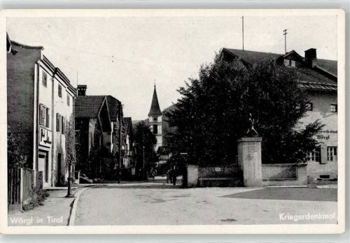 Wörgl Kriegerdenkmal Kirche