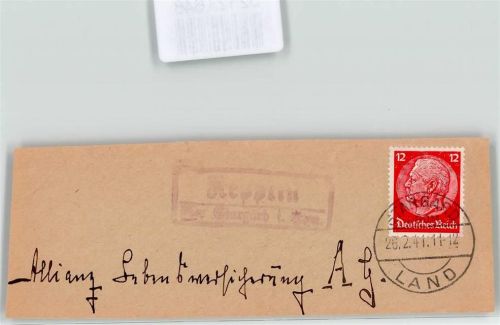 Burg Stargard Ort lt. Stempel