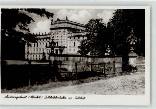 Ludwigslust Schloss Schlossbrücke