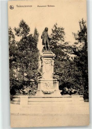Valenciennes 1015 Denkmal Walteau Feldpost WK I