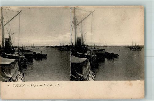 Saigon Tonkin le Port Schiffe