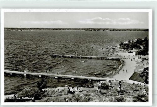 Karlskrona 1957 Schwimmbad