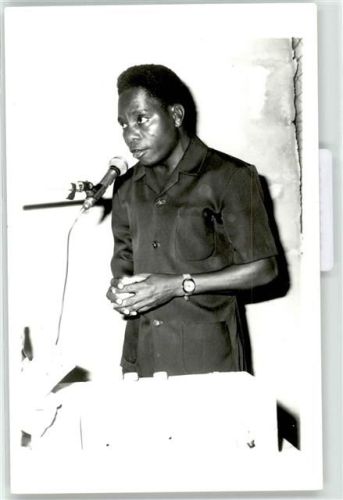 Abuja Siemens Einweihungsfeier neues Kraftwaerk lokale Politiker Siemensmitarbeiter 1964 Ughelli Power Plant
