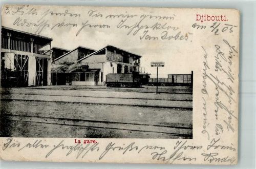 Dschibuti 1905 La gare Bahnhof
