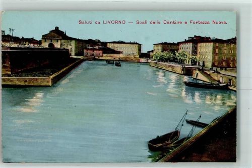 57100 Livorno - Scall della Cantine e Fortazza Nuova Ruderboot