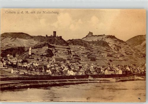 56299 W5405 Kobern 1913 - Niederburg Kirche