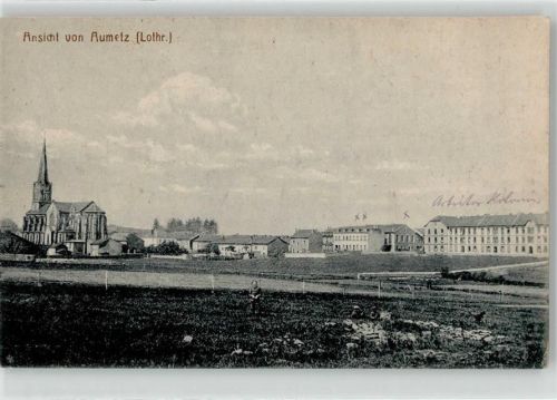 Aumetz 1916 Kirche