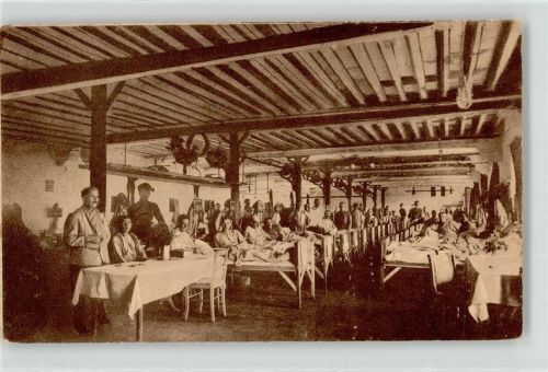 Sainte-Genevieve-des-Bois 1917 Feldpost WK I Krankenhaus