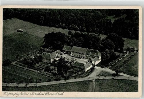 Gravenbruch Fliegeraufnahme Forsthaus Gravenbruch