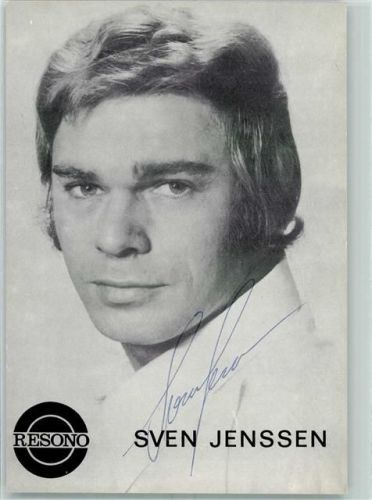 Sven Jenssen Autogramm origin. Unterschrift