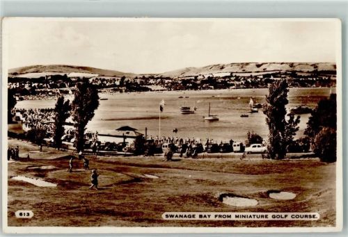 Swanage Bay Minigolf Golf Schiff Boot