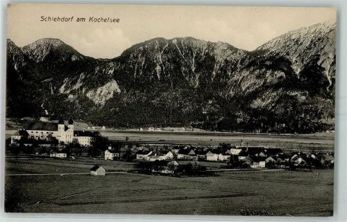 Schlehdorf 1915 am Kochelsee Dominikanerkloster