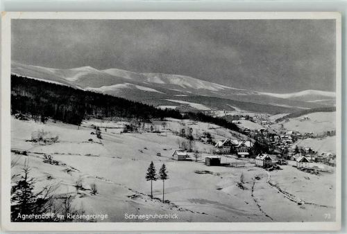 Agnetendorf Winter Schneegrubenblick