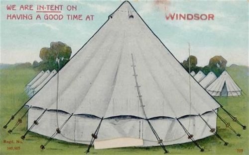 Windsor - Windsor (Großbritannien) Leporello Zelt II (kleiner Einriss)