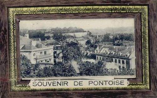 Pontoise Pontoise (Frankreich) Leporello II (minimaler Einriss)