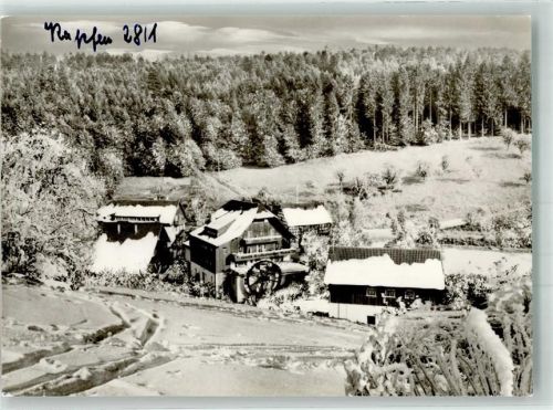 Kapfenhardt Gasthaus Hotel Kapfenhardter Mühle Winter