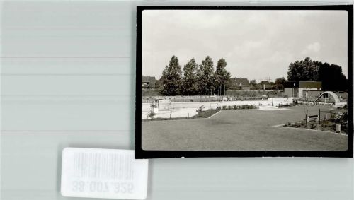 59846 W5768 Stockum , Sauerl FOTO KEINE AK Schwimmbad Foto Original aus Archiv eines Ansichtskartenverlags Ort handschriftlich