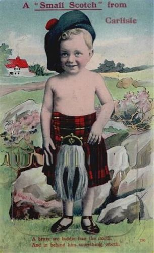 Carlisle Carlisle (Großbritannien) Leporello A Small Scotch, Kilt I-II