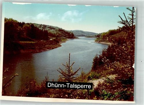 51515 W5067 Kürten FOTO KEINE AK Dhünn-Talsperre Foto Original aus Archiv eines Ansichtskartenverlags