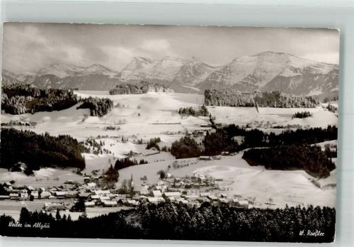 Weiler Kirche Berge Winter Schnee