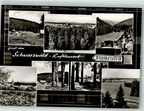 Simmersfeld Gasthaus Rehmühle Mühle Aichelberg Denkmal Tracht
