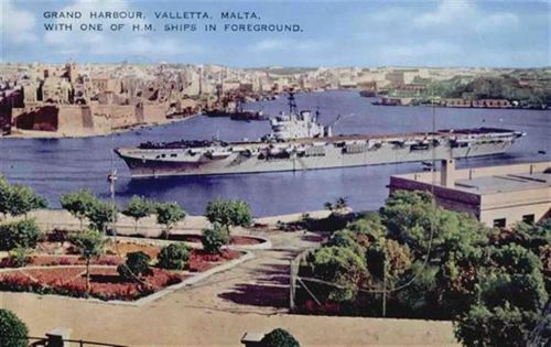 Valletta Valletta (Malta) Leporello, Hafen I-II (Stauchungen)