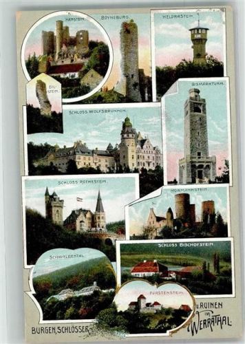 Hanstein Burgen und Schlösser im Werratal