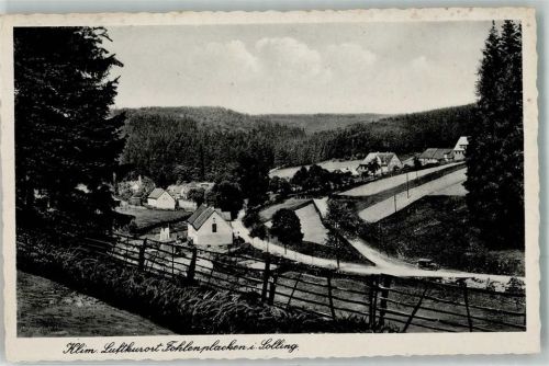 Fohlenplacken Panorama des Ortes im Solling Verlag Thoericht 15062