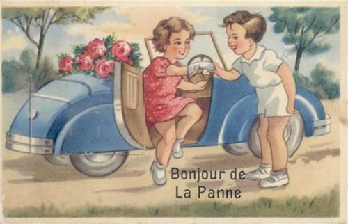 De Panne De Panne (Belgien) Leporello II (kleiner Einriss, Ecken abgestossen)