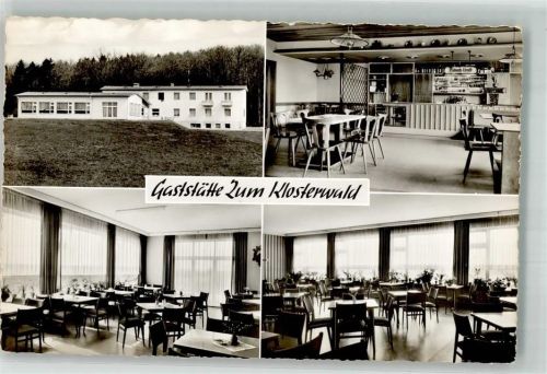 35423 W6302 Arnsburg , Hess Foto AK Gasthaus Zum Klosterwald