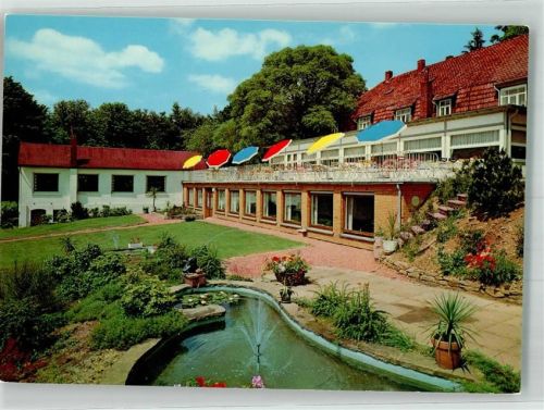 Bad Münder Berggasthaus Ziegenbuche Terrasse mit Garten