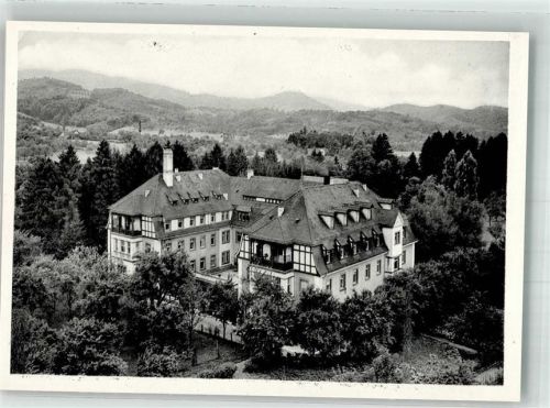Obersasbach Sanatorium Marienheim Erlenbad