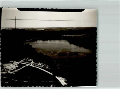Walkenried Fliegeraufnahme Ort handschrfitlich Foto Original aus Archiv eines Ansichtskartenverlags