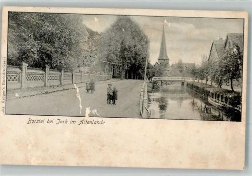 Jork 1907 Borstel Abschürfung