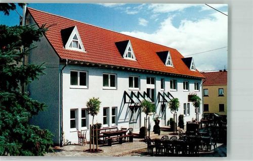 Wallau Hotel Gasthaus Grüner Wald Johann-Philipp-Schleicher-Straße 2 Werbekarte
