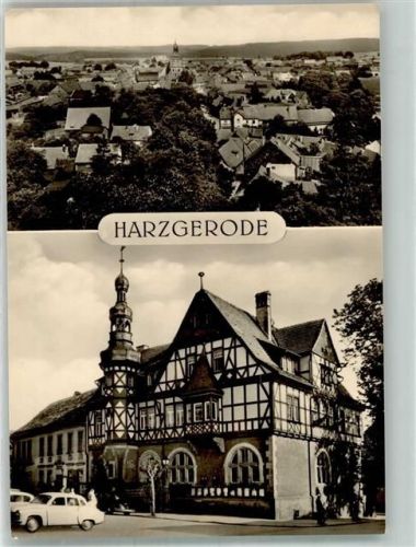 Harzgerode Markt Rathaus