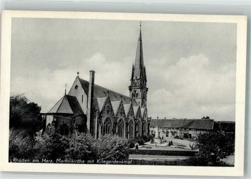 Rhüden Martinikirche Kriegerdenkmal