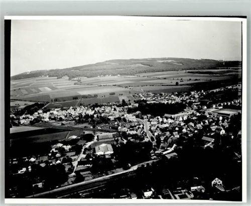 Coppenbrügge Fliegeraufnahme Foto Original aus Archiv eines Ansichtskartenverlages Ort handschriftlich