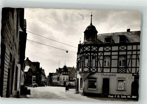 Kobern Geschäft Metzgerei Marktplatz