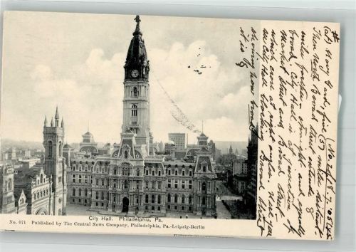 Philadelphia 1905 Rathaus